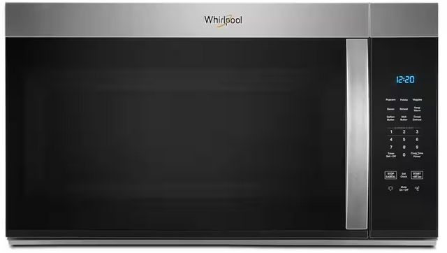 Whirlpool® 1.7 Cu. Ft. Stainless Steel Over the Range Microwave