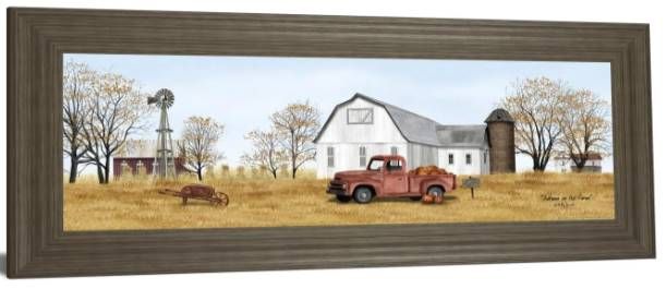 Classy Art Autumn on the Farm by Billy Jacobs Wall Art-1