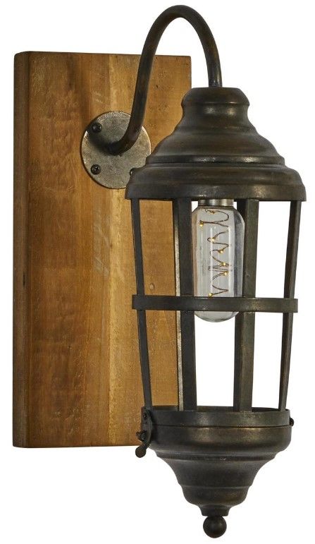 Deco Marche Black Metal Wall Sconce-0