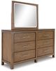 Signature Design by Ashley® Cabalynn Light Brown Dresser and Mirror-0