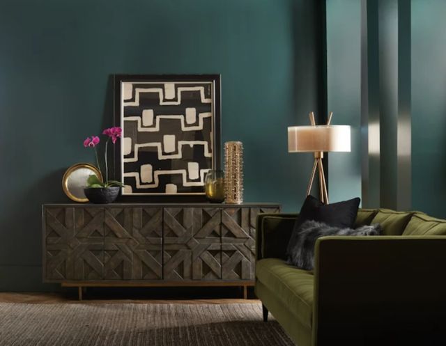 Hooker® Furniture Commerce and Market Natural Dark Layers Credenza-1