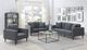 Porter International Designs Keaton Gray Sofa-4