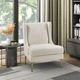 Homelegance® Savoy Taupe Accent Chair-1