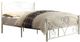 Mazin Furniture Pallina White Full Bed-1