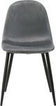 Elements International Isadora Dark Grey Side Chair-3