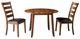 Intercon Kona 3-Piece Brown/Brandy Dining Set-0