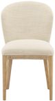 Dovetail Furniture Kaelin Cienega Oatmeal/Light Natural Dining Chair-1