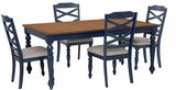 Beige-Navy Blue