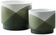 Signature Design by Ashley® Ardenridge 2-Piece Green/White Planters Set-1