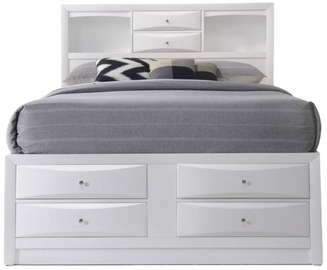 ACME Furniture Ireland White Full Bookcase Bed-1