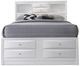 ACME Furniture Ireland White Full Bookcase Bed-1