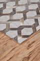 Feizy Fannin Steel/Storm 9'6" x 13'6" Rug-1