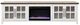Legends Home Providence Brown/White 96" Fireplace Console-2