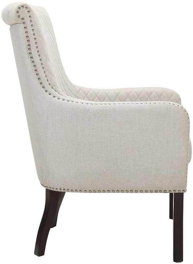 Mazin Furniture Avalon Beige Upholstered Accent Chair-2
