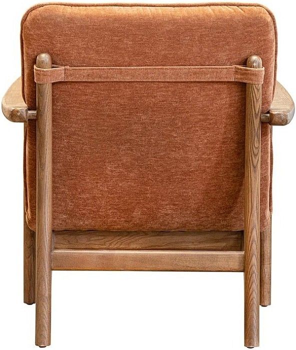LH Home Scale Highland Brown/Rust Club Chair-4