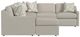 Flexsteel® Customizable Sky 5-Piece Modular Sectional-3