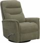 Parker House® Gemini Snazzy Olive Manual Swivel Glider Recliner-0