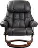 BenchMaster High Line Nicholas Charcoal Gray Chair and Ottoman Set-2
