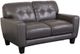 Porter International Designs Penner Gray Loveseat-0
