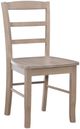 John Thomas Furniture® Dining Essentials Madrid Taupe Gray Side Chair-0