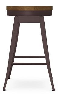 Amisco Customizable Grace Swivel Counter Stool-1