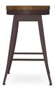 Amisco Customizable Grace Swivel Counter Stool-1