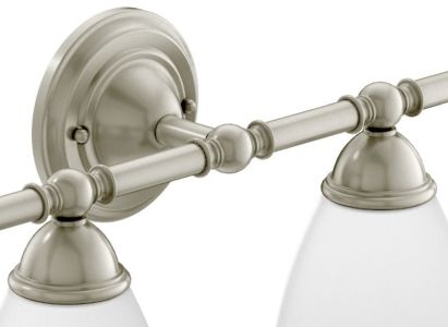 Moen® Brantford™ Brushed Nickel Four Globe Bath Light-1