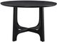 Bassett Mirror Dunningan Matte Black Dining Table-1