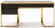 VIG Furniture Modrest Fauna Black Wenge/Brass Desk-1