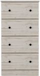 Perdue Woodworks 16,000 Essential Gray 32" 4-Drawer Chest-1