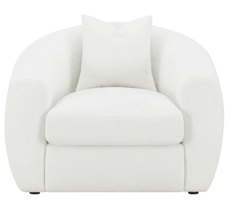 Coaster® Isabella 3-piece  Natural Faux Sheepskin Upholstered Seating Set-3
