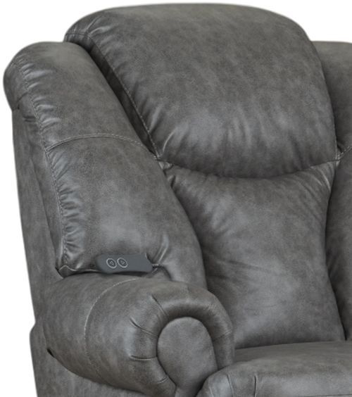HomeStretch Kong Charcoal Power Recliner-2