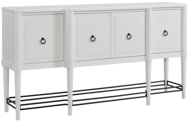 Bernards Citrus Heights White Breakfront Sideboard-0