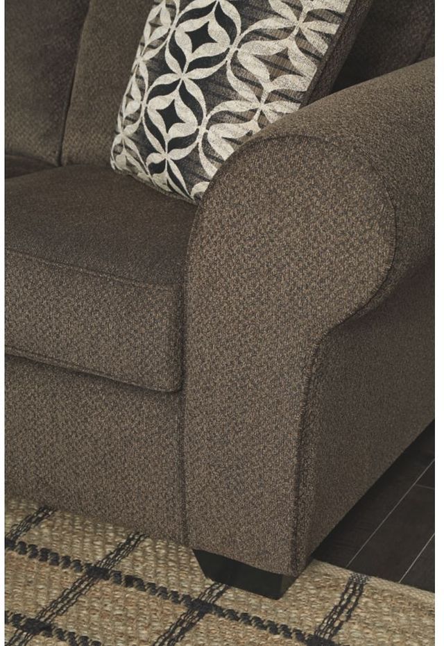 Benchcraft® Nesso Walnut Chair and a Half-4