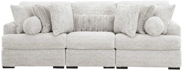 Signature Design by Ashley Cuddle Plush 3-Piece Arctic Small Spaced Sectional
