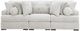 Signature Design by Ashley® Cuddle Plush 3-Piece Arctic Small Spaced Sectional-0