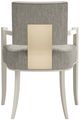 Caracole® Classic Reserved Gray Dining Arm Chair-3