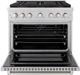 ZLINE Paramount Series 36" Stainless Steel Pro Style Gas Range -1
