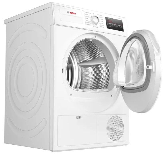 Bosch® 300 Series 24" White Front Load Electric Dryer-4