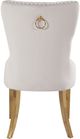 Meridian Furniture Carmen Cream Dining Side Chair-3