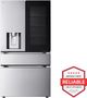 LG 36" 28.6 Cu. Ft. PrintProof™ Stainless Steel French Door Refrigerator -1