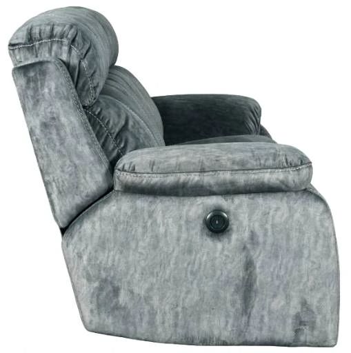 New Classic® Home Furnishings Tango Shadow Dual Power Reclining Sofa with Power Footrest-3