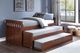 Homelegance® Rowe Dark Cherry Youth Twin/Twin Bed with Twin Trundle-1