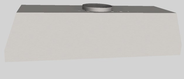 Vent-A-Hood® 48" Stainless Steel Wall Mounted Liner Insert-3