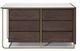 Natuzzi Editions Como Brown Ash 6-Drawer Chest-0
