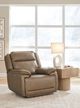 Signature Design by Ashley® Glencroft Sahara Power Recliner with Adjustable Headrest-2