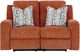 Signature Design by Ashley® Danum Spice Reclining Loveseat-2