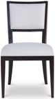 Century® Stocked Dublin City Dark/White Side Chair-1