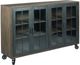 Hammary® Hidden Treasures Brown Trolley Door Cabinet-0