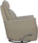 Parker House® Roxy Abby Light Gray Leather Manual Swivel Glider Recliner-2